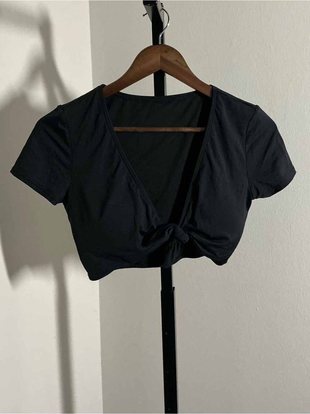 Michael Kors | Swim Knot-Front Crop Top